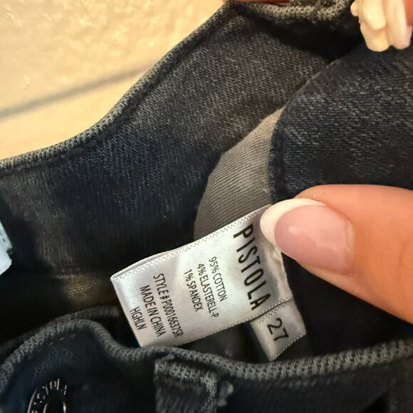Pistola Ankle Skinny Jeans Size 27 Wash "moody" - Picture 4 of 7